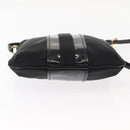 Salvatore Ferragamo Vala Shoulder Bag Nylon Enamel Black Auth BA6793-5