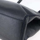 Salvatore Ferragamo Vala Tote Bag Leather Navy Auth ba6794-9