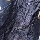 Salvatore Ferragamo Vala Tote Bag Leather Navy Auth ba6794-19