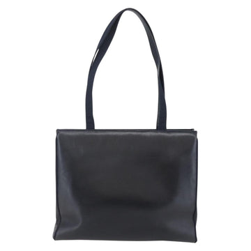 Salvatore Ferragamo Vala Tote Bag Leather Navy Auth ba6794 - 0