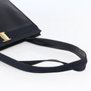 Salvatore Ferragamo Vala Tote Bag Leather Navy Auth ba6794-7