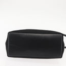Salvatore Ferragamo Vala Hand Bag Canvas 2way Black Auth BA6795-11