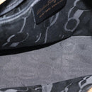 Salvatore Ferragamo Vala Hand Bag Canvas 2way Black Auth BA6795-18