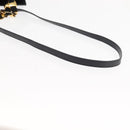 Salvatore Ferragamo Vala Hand Bag Canvas 2way Black Auth BA6795-9