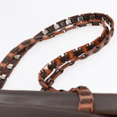 Salvatore Ferragamo Shoulder Bag Leather Brown Auth BA6796-8