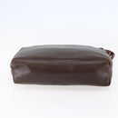 Salvatore Ferragamo Shoulder Bag Leather Brown Auth BA6796-5