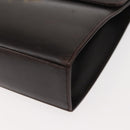 Salvatore Ferragamo Gancini Shoulder Bag Leather Brown Auth BA6800-15