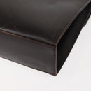 Salvatore Ferragamo Gancini Shoulder Bag Leather Brown Auth BA6800-17