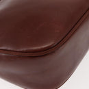 Salvatore Ferragamo Vala Shoulder Bag Leather Brown Auth BA6801-15