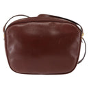 Salvatore Ferragamo Vala Shoulder Bag Leather Brown Auth BA6801-2