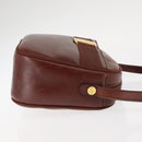 Salvatore Ferragamo Vala Shoulder Bag Leather Brown Auth BA6801-3