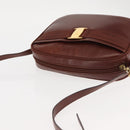 Salvatore Ferragamo Vala Shoulder Bag Leather Brown Auth BA6801-6