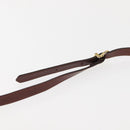 Salvatore Ferragamo Vala Shoulder Bag Leather Brown Auth BA6801-8