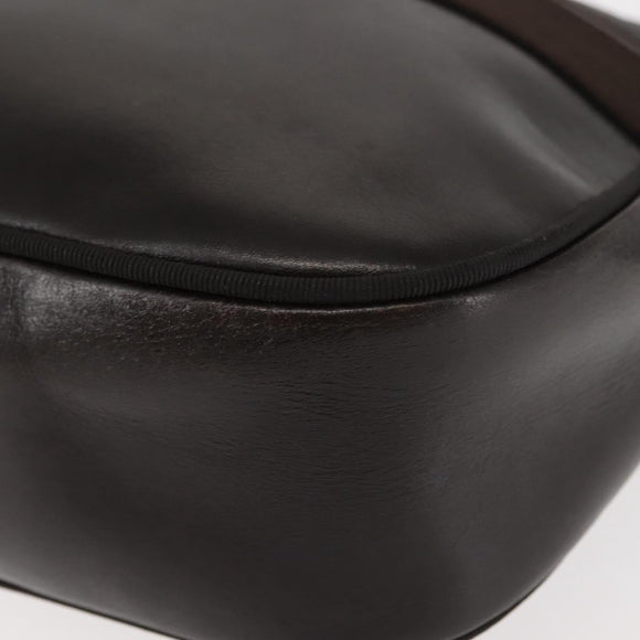 Salvatore Ferragamo Vala Shoulder Bag Leather Brown Auth BA6802