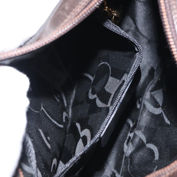 Salvatore Ferragamo Vala Shoulder Bag Leather Brown Auth BA6802