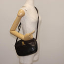 Salvatore Ferragamo Vala Shoulder Bag Leather Brown Auth BA6802-22