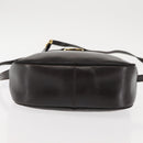 Salvatore Ferragamo Vala Shoulder Bag Leather Brown Auth BA6802-5