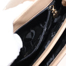 Salvatore Ferragamo Vala Shoulder Bag Leather Beige Auth BA6806-23