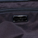 Salvatore Ferragamo Vala Hand Bag Nylon Leather 2way Black Silver Auth BA6809-16