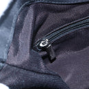 Salvatore Ferragamo Vala Hand Bag Nylon Leather 2way Black Silver Auth BA6809-17