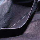 Salvatore Ferragamo Vala Hand Bag Nylon Leather 2way Black Silver Auth BA6809-22