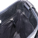 Salvatore Ferragamo Gancini Shoulder Bag Enamel Black Auth BA6810-17