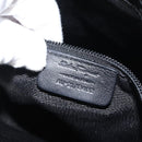 Salvatore Ferragamo Gancini Shoulder Bag Enamel Black Auth BA6810-20