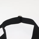 Salvatore Ferragamo Gancini Shoulder Bag Enamel Black Auth BA6810-8