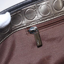 Salvatore Ferragamo Gancini Tote Bag Enamel Gold Auth BA6811-15