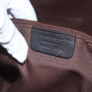 Salvatore Ferragamo Gancini Tote Bag Enamel Gold Auth BA6811-20