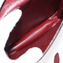 CARTIER Must Line Shoulder Bag Leather Bordeaux Auth BA6814-12