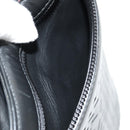 BOTTEGA VENETA Bucket Shoulder Bag Punching leather Black Auth BA6816M-20