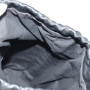 BOTTEGA VENETA Bucket Shoulder Bag Punching leather Black Auth BA6816M-23