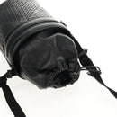 BOTTEGA VENETA Bucket Shoulder Bag Punching leather Black Auth BA6816M-6