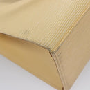 LOUIS VUITTON Epi Croisette PM Tote Bag Vanilla M5249A LV Auth BA682-15