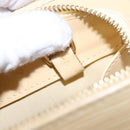 LOUIS VUITTON Epi Croisette PM Tote Bag Vanilla M5249A LV Auth BA682-12