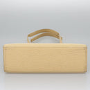 LOUIS VUITTON Epi Croisette PM Tote Bag Vanilla M5249A LV Auth BA682-5