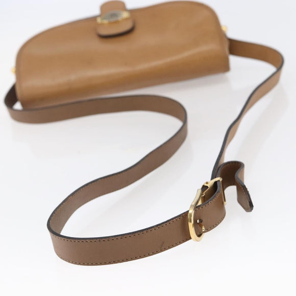 Christian Dior Honeycomb Canvas Shoulder Bag PVC Leather Black Auth BA6820