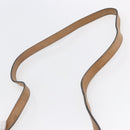 Christian Dior Honeycomb Canvas Shoulder Bag PVC Leather Black Auth BA6822-8