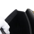 Christian Dior Chain Shoulder Bag Leather Black Auth BA6823-20