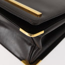 Christian Dior Shoulder Bag Leather Brown Auth BA6824-14