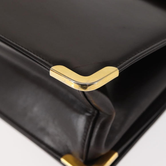 Christian Dior Shoulder Bag Leather Brown Auth BA6824