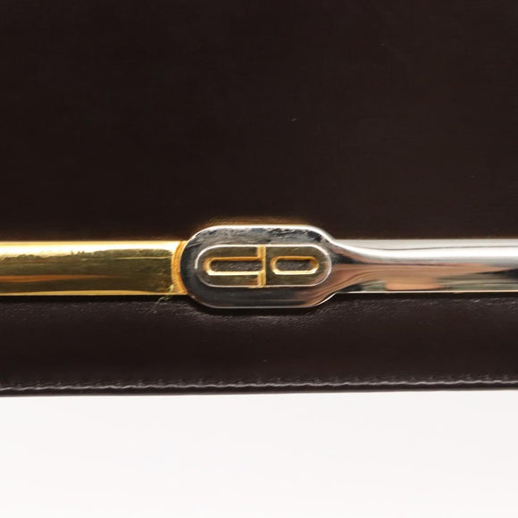 Christian Dior Shoulder Bag Leather Brown Auth BA6824