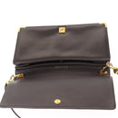 Christian Dior Shoulder Bag Leather Brown Auth BA6824-10