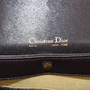 Christian Dior Shoulder Bag Leather Brown Auth BA6824-11