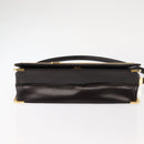 Christian Dior Shoulder Bag Leather Brown Auth BA6824-5