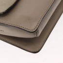 Chloe Fay Shoulder Bag Suede Leather Beige Auth BA6827-15