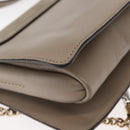 Chloe Fay Shoulder Bag Suede Leather Beige Auth BA6827-17