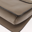 Chloe Fay Shoulder Bag Suede Leather Beige Auth BA6827-8