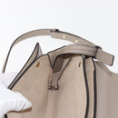 Chloe Fay Shoulder Bag Suede Leather Beige Auth BA6827-21